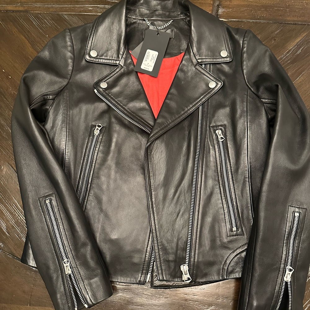 Rag and Bone Mack Leather Jacket